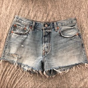 Levi’s 501 Cutoffs Denim Shorts